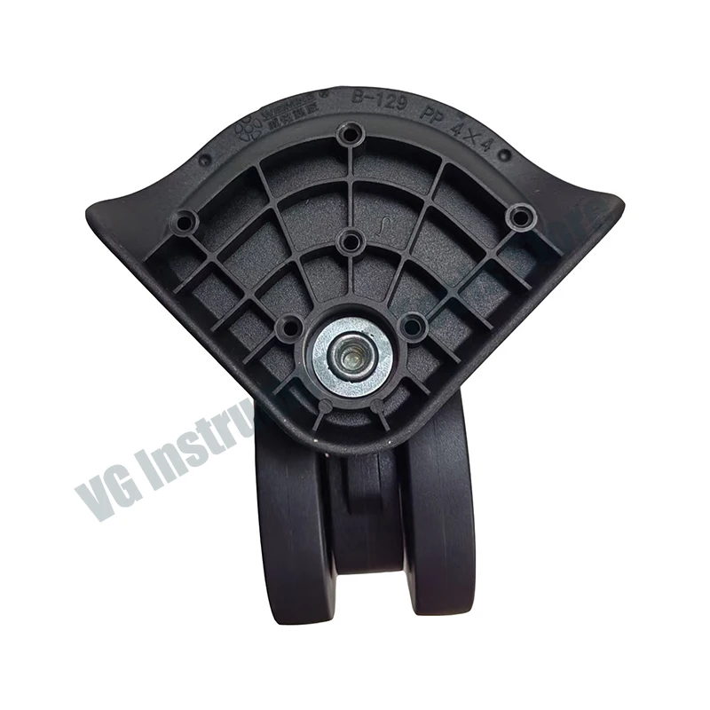 Neu für Weiming: B-129 Kunststoff-Rollenersatz für Kofferreparatur, Ziehgriff, Aluminiumrahmen-Box, Doppelte E-Rollen – Detail 2
