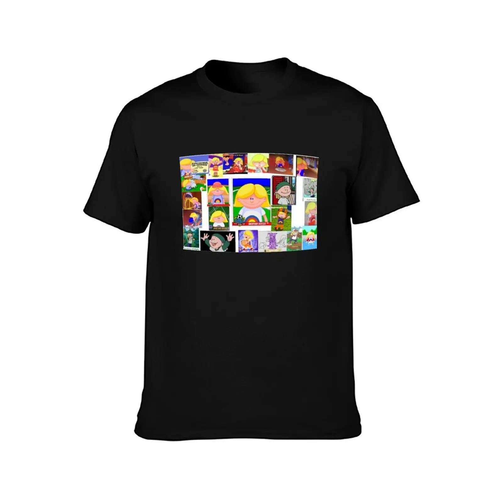 Annie Frazier collage T-Shirt Industrial Work Tee Shirt T-Shirt