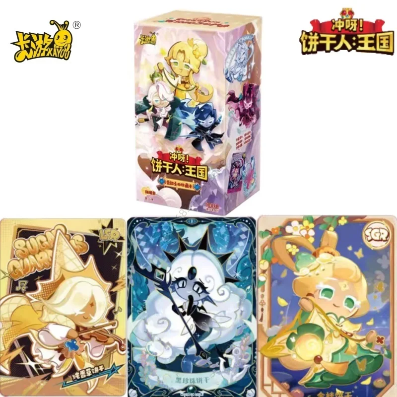 

KAYOU Genuine Go! Карты королевств Cookieman Braveheart Chapter Crispy Pack Escape The Oven Adventure Коллекционные карты аниме