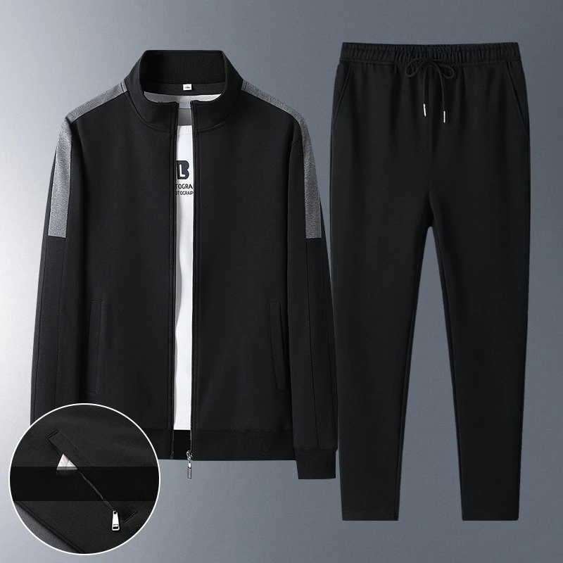 

Комфорт 2023, осенние мужские комплекты для бега, комплекты брюк больших размеров, дышащее спортивное снаряжение для фитнеса и бега на открытом воздухе