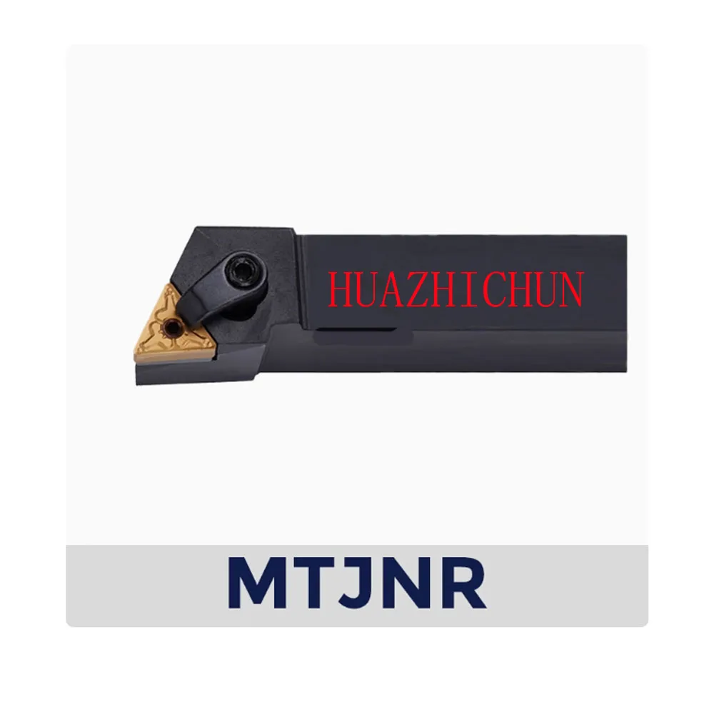 HUAZHICHUN 1 قطعة حامل أدوات CNC أسطواني MTJNR2525M16 MTJNL2525M16
