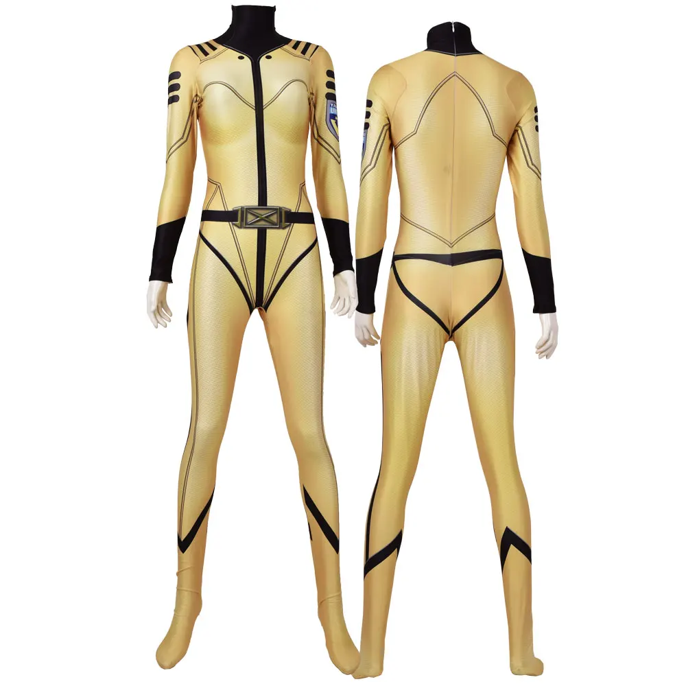 Nieuwe Space Battleship Yamato 2199 Mori Sneeuw Cosplay Kostuums Vrouw Superhero Zentai Suit Halloween Bodysuit Volwassenen Kids