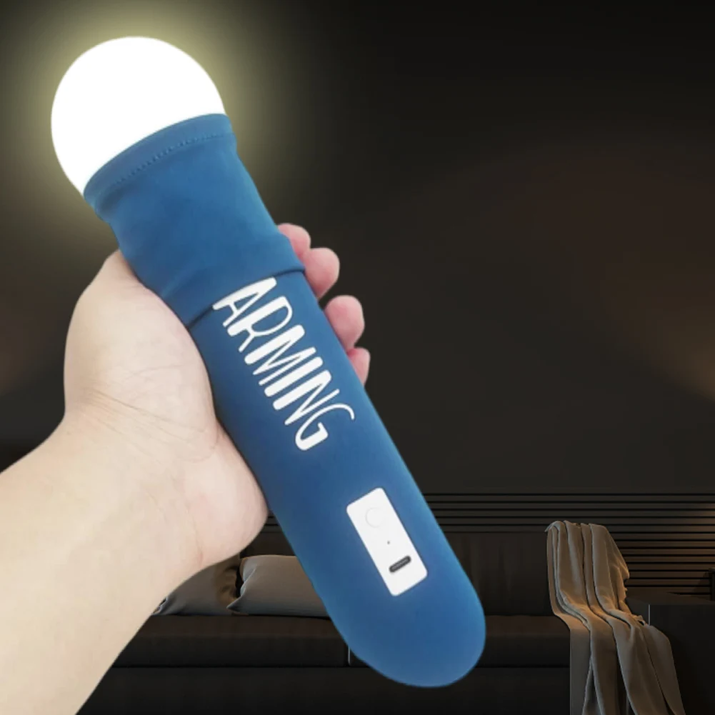 مصباح ليلي بمفتاح سحب يدوي مصباح طاولة قابل لإعادة الشحن لتزيين غرفة النوم هدية عيد ميلاد #2