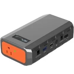 Mini Solar Lithium Battery Universal 88.8Wh 65W Por   Power Station Emergency  Generator