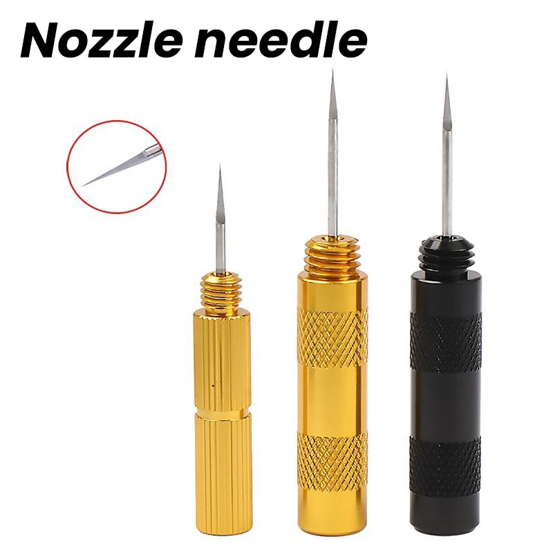 Stainless Steel Nozzle Cleaning Needles Tool Unclogging Cleaning Needle Disassembly And Cleaning Spray Pen Air Pump Tool