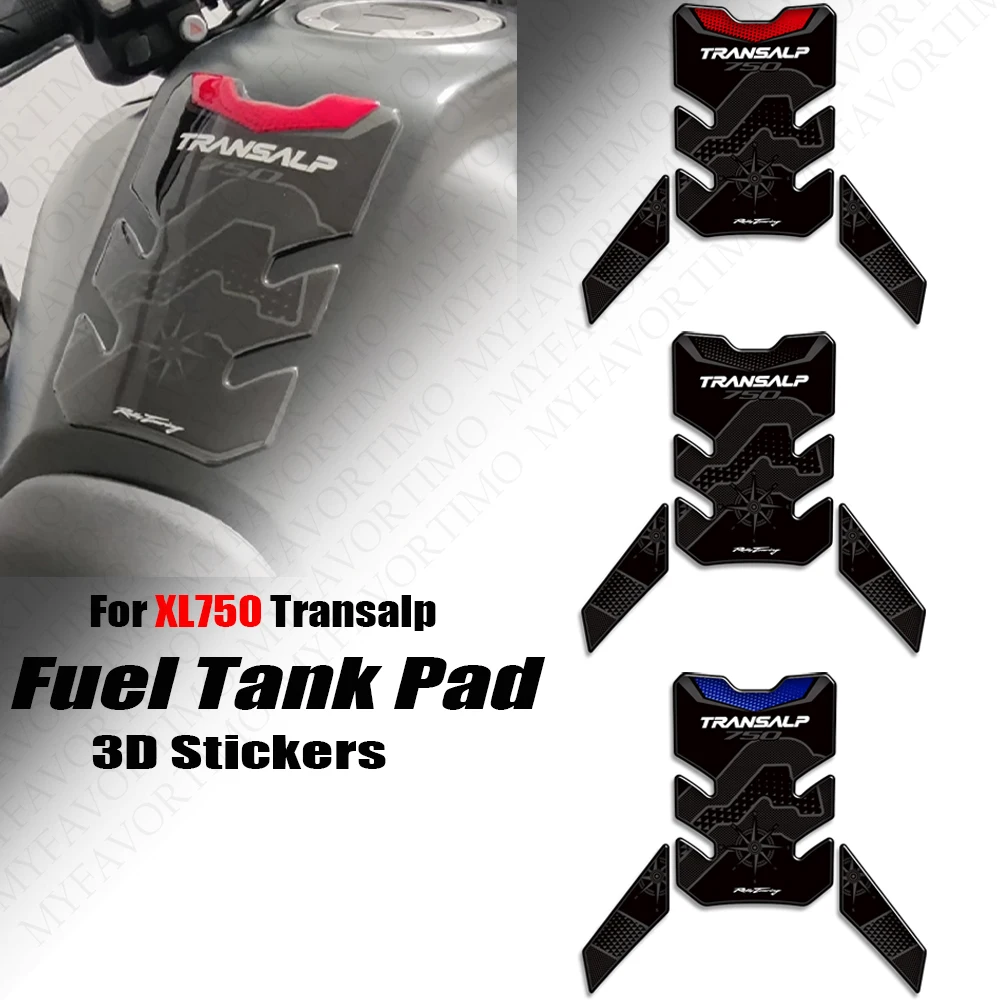 2023 xl 750 transalp decalques da motocicleta para honda xl750 transalp almofada do tanque de combustível adesivos kit proteção tampa do tanque óleo combustível