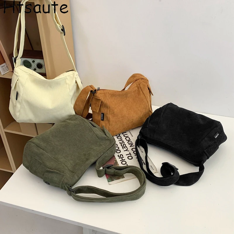 

Модные вельветовые сумки-тоут большой емкости, модная простая повседневная сумка на плечо, женские сумки-мессенджеры, сумки-тоут bolsos mujer