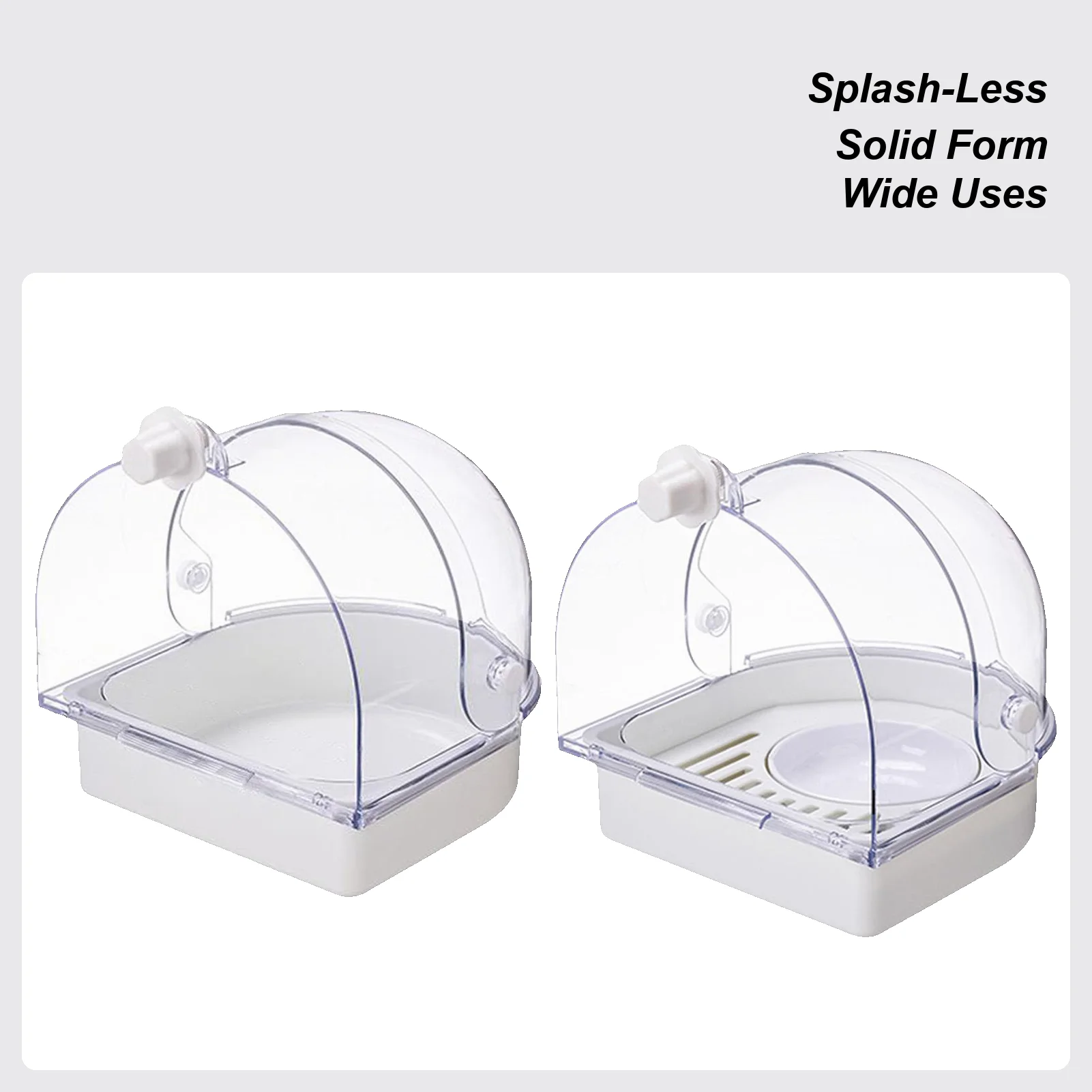 

Клетка для птиц, кормушка для ванны, гнездо, коробка для душа, брызгозащищенная прозрачная клетка, ванна для птиц для внутреннего окна, корелла, Conure, канарейка