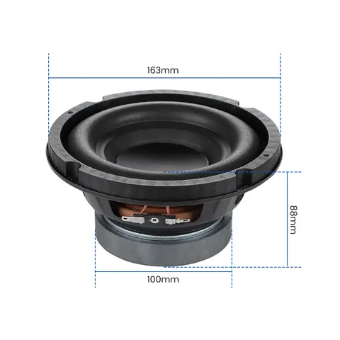 6 best sales 6,5-tums subwoofer - №1
