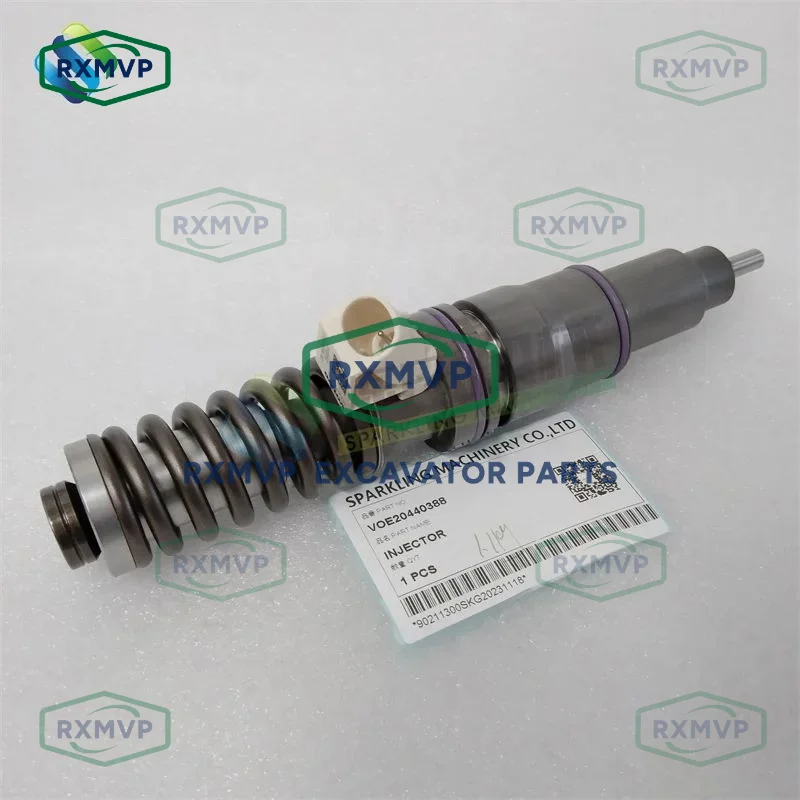 For Vol-vo ec 20440388 EC330B EC460B Excavator Spare Parts Fuel Injector VOE20440388