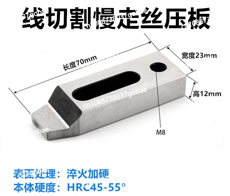 120x100X15mm  M8 CNC  Wire  Fixture Board Stainless Jig Tool Fit Leveling & Clamping