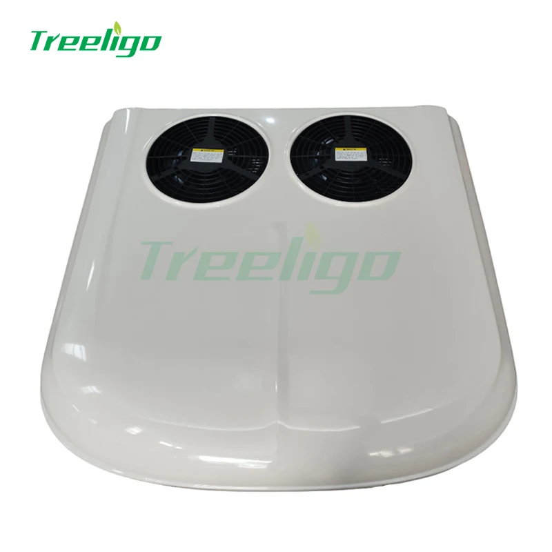 DC 12 Volt Electric Rooftop RV Ar Condicionado 12V 24V Cabin Parking Truck Caravan Air Conditioner 12V R134a Cooling System
