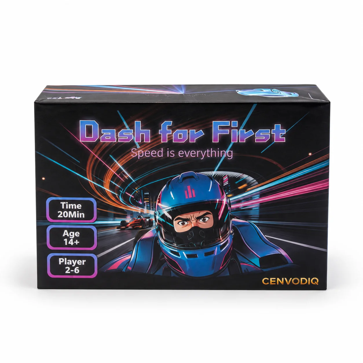 Strategy Board Game - Car Racing Board Game, Dice Rolling