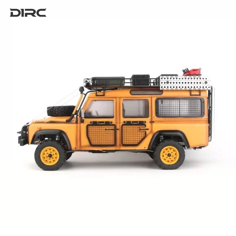 D1RC D110 Defender Camel Trophy 2 Speed Metal Chasis 1/10 Rc Crawler