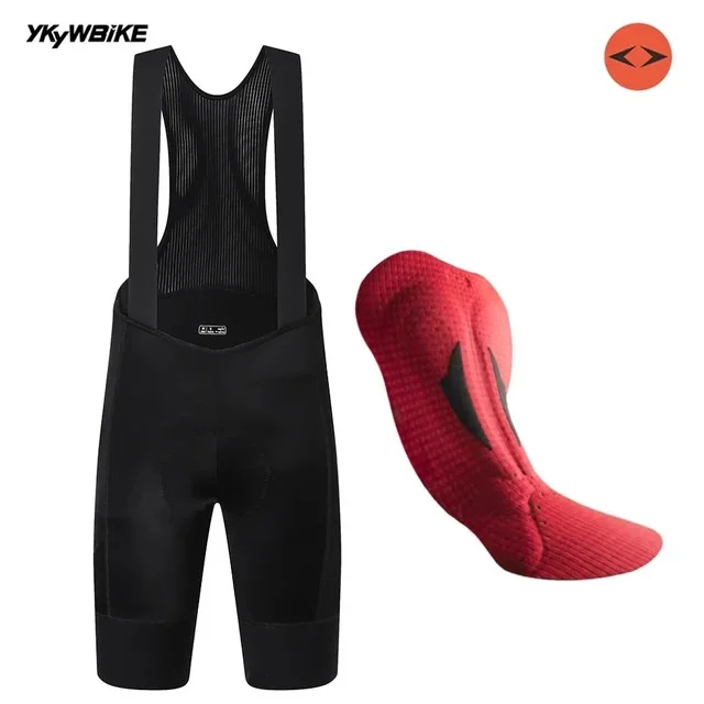 YKYW Herren Sommer Lila Radsport-Trägerhose Italien MITI Trägerhose Rennrad-Trägerhose Belgien Elastic Interface Gepolsterte Fahrradhose