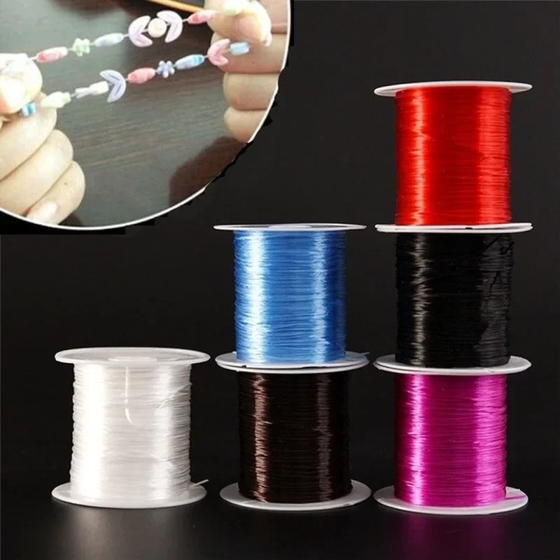 10M/Roll Strong Elastic Crystal Beading Cord Beading Line Crystal String Thread DIY Necklace Bracelet Jewelry Making Accessories