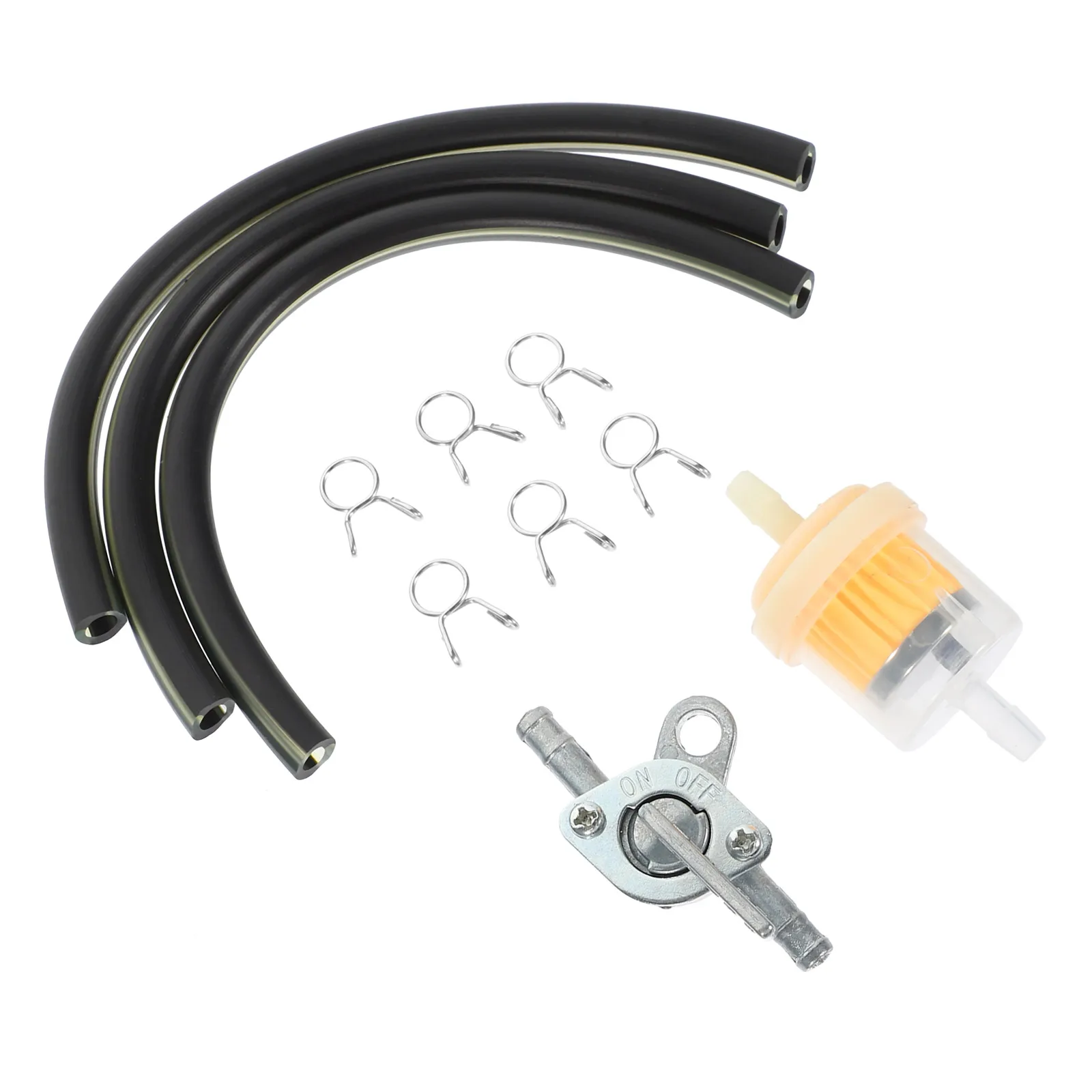 

Universal Gas With Hose Easy Installation Long-Lasting Replacement For Motorcycle Atv Scooters Repair Fuel Line Filter