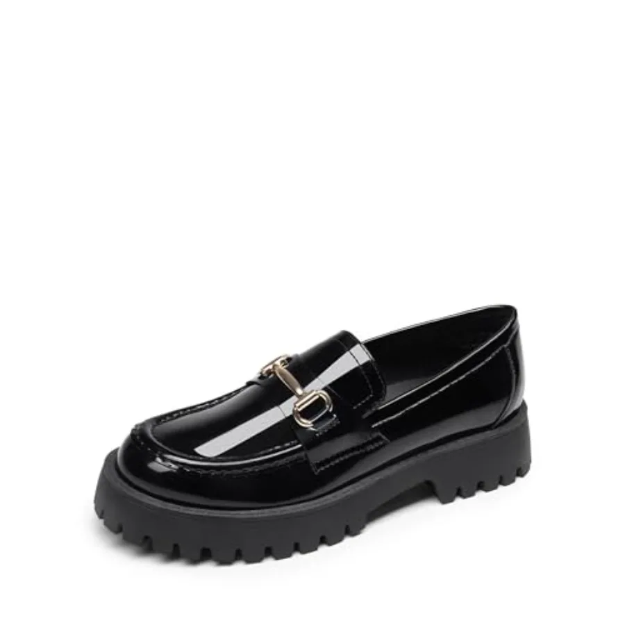 

DREAM PAIRS Loafers for Women Platform Chunky Penny Loafer Slip On Casual Dressy Business Shoes with Arch Support