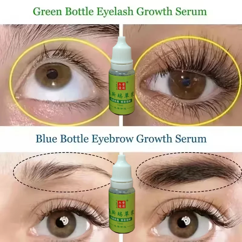 Wenkbrauwen Groei Vloeibaar Haar Snel Langer Voller Dikker Usma Gras Serum Haaruitval Behandeling Product Voorkomen Kaalheid Make-up Nieuw