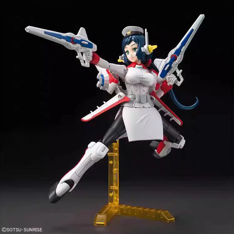 BANDAI HGBF1/144 paniLoheng-Rinko mobilny garnitur Gundam zbuduj bojówki Gunpla Model postaci prezent kolekcja zabawek dla dzieci