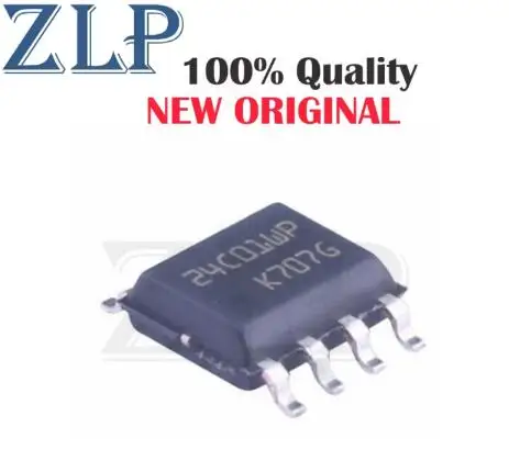 electronics lot EEPROM Memory IC M24C01-WMN6TP 24C01WP SOP8 8-SOIC NEW ORIGINAL