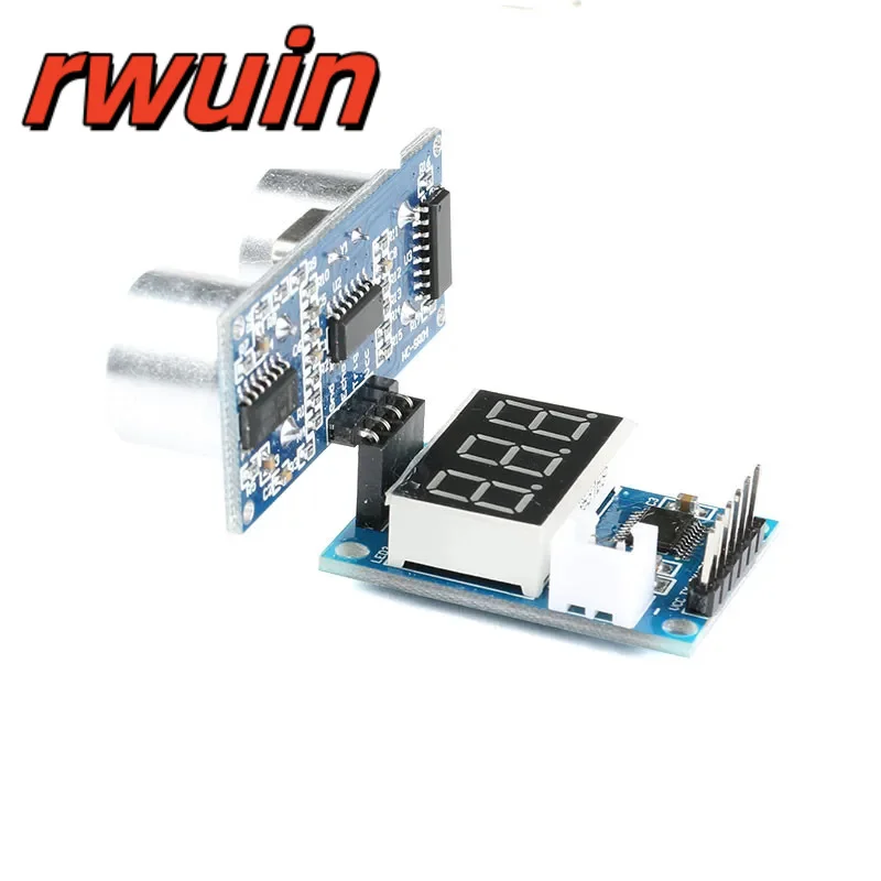 HC-SR04 Ultrasonic Distance Measuring Transducer Sensor Detector Ranging Module with LED Digital Display Control Board 2-400CM