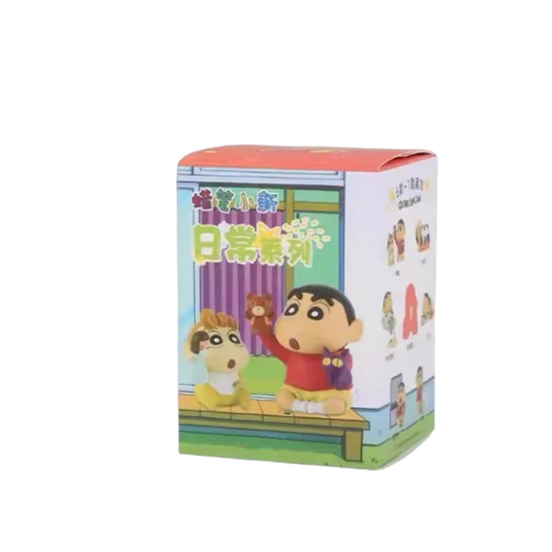 Crayon Shin chan Blind Box Serie Handgemaakte Dagelijkse Serie Blind Box Auto Desktop Pop Ornament Gift Leuke Decoraties Leuk Speelgoed