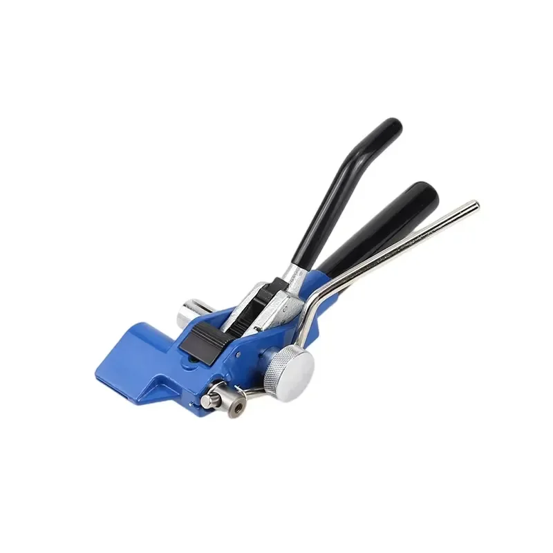 Thickness Manual Strap Cutting Throat Tightening Fastener Bundle Tool Stainless Steel Clamping Tensioning Cable Tie Plier