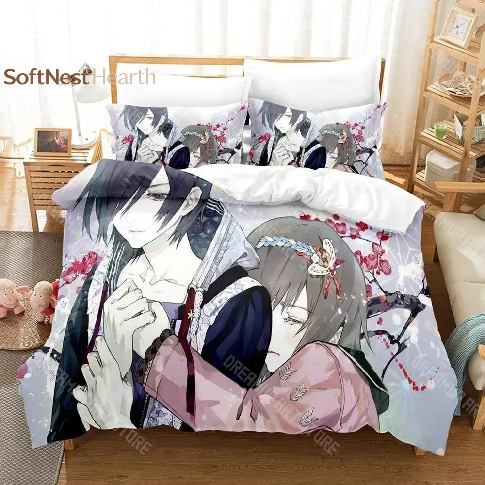 2026 3D Print Anime Tokyo Ghoul Bedding Set Twin Queen King Full Size Single Double Duvet Cover Pillowcase Bed Boys Girls Adults