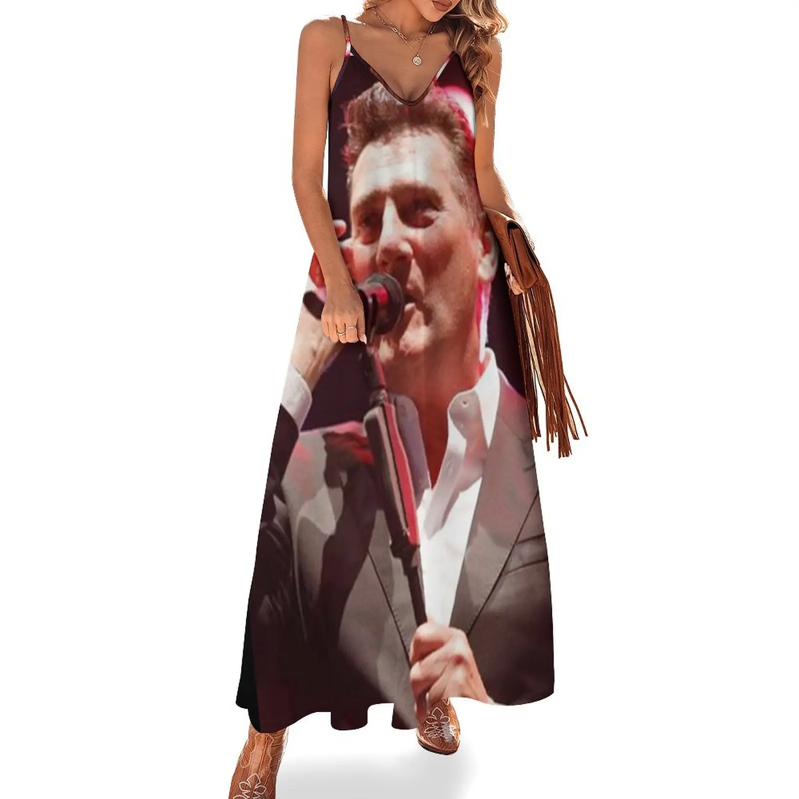 

tony hadley retro Sleeveless Dress luxury dresses elegant guest wedding dress