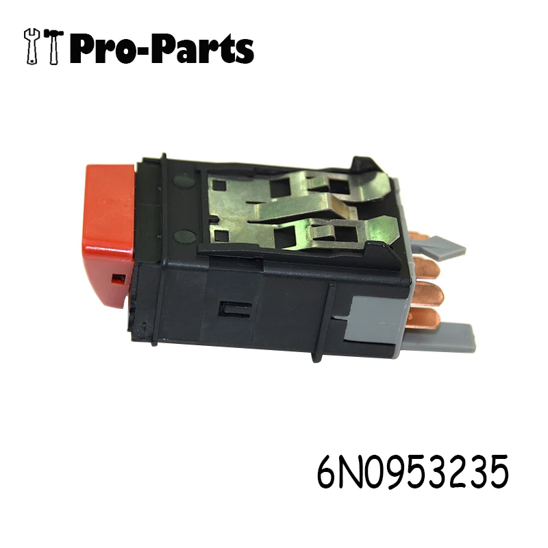 

New Flash Emergency Light Warning Hazard Light Switch 6N0953235 for Volkswagen VW Polo 6N2 Lupo T4 6N0 953 235