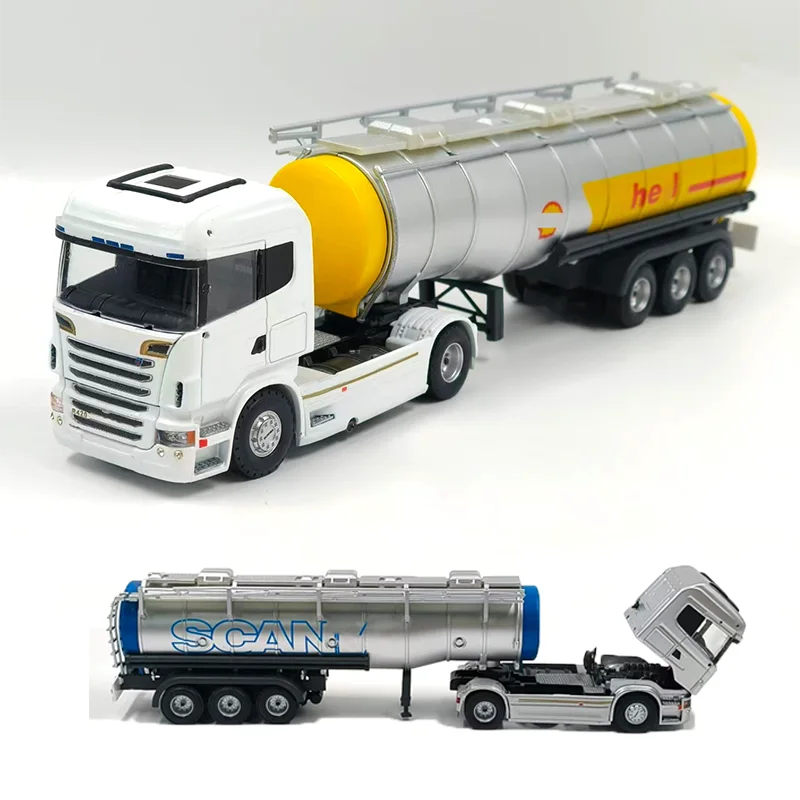 

Коллекционная модель грузовика-цистерны R420 из сплава, масштаб 1:50, для демонстрации и подарков