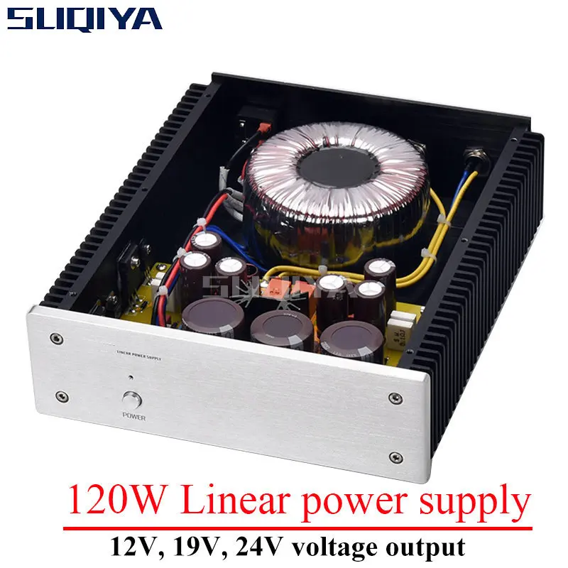 High Power 12v 19v 24v Voltage Output Large Current Linear Power Supply for 200w HTPC Digital Player