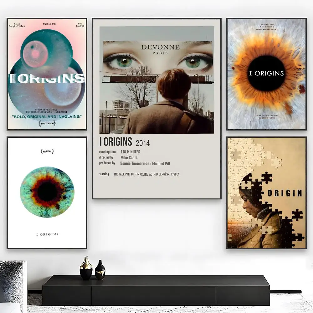Ethereal Surreal Movie I O-Origins Poster  High-definition Art Sticker Self Adhesive Waterproof Home Decoration