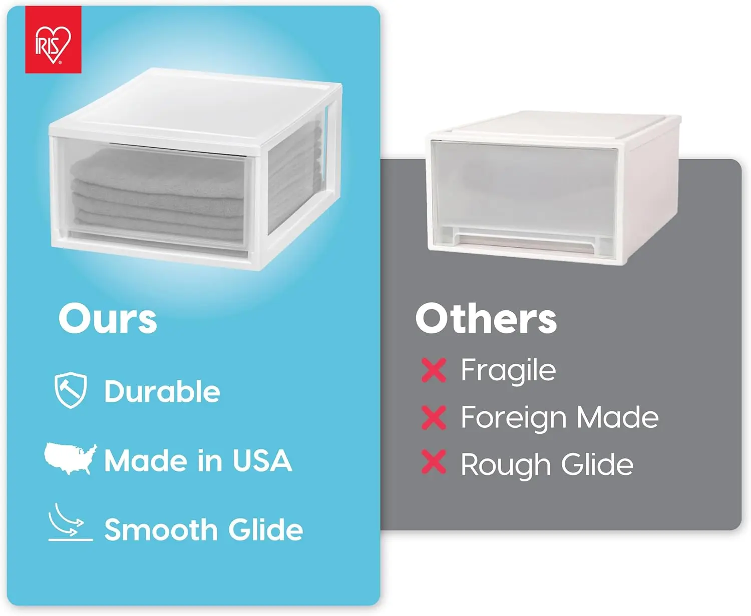 

Ирис США 30к. Пластиковый органайзер для хранения ящиков, штабелируемые ящики, 2 шт., штабелируемый блок с выдвижным ящиком для одежды