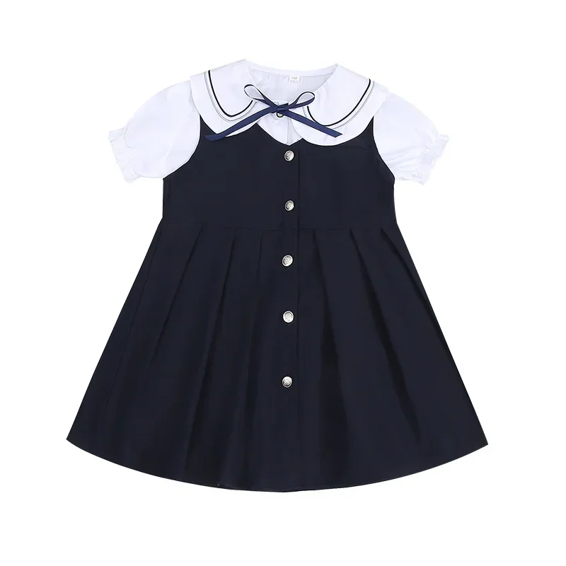 Vestito da spettacolo per bambini del coro degli studenti della scuola primaria e secondaria, uniforme scolastica, recitazione della poesia dell'asilo