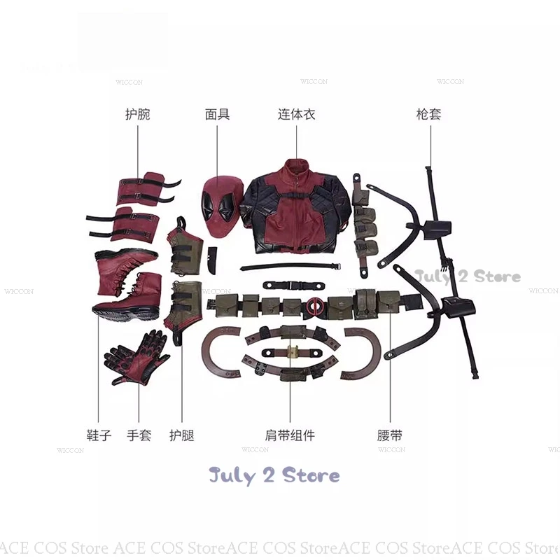 레이디 데드 코스프레 점프슈트, 웨이드 슈퍼 히어로, 성별 스왑 풀, 할로윈 파티, 데드풀 마스크, 코스튬 소품, 영화, 여성