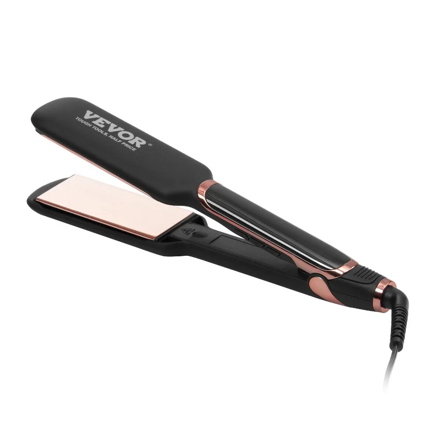 

SKYSHALO Titanium Hair Straightener 2inch Features Infrared Negative Ions Dual Voltage 110V 240V LCD Screen 11 Temperature Sett