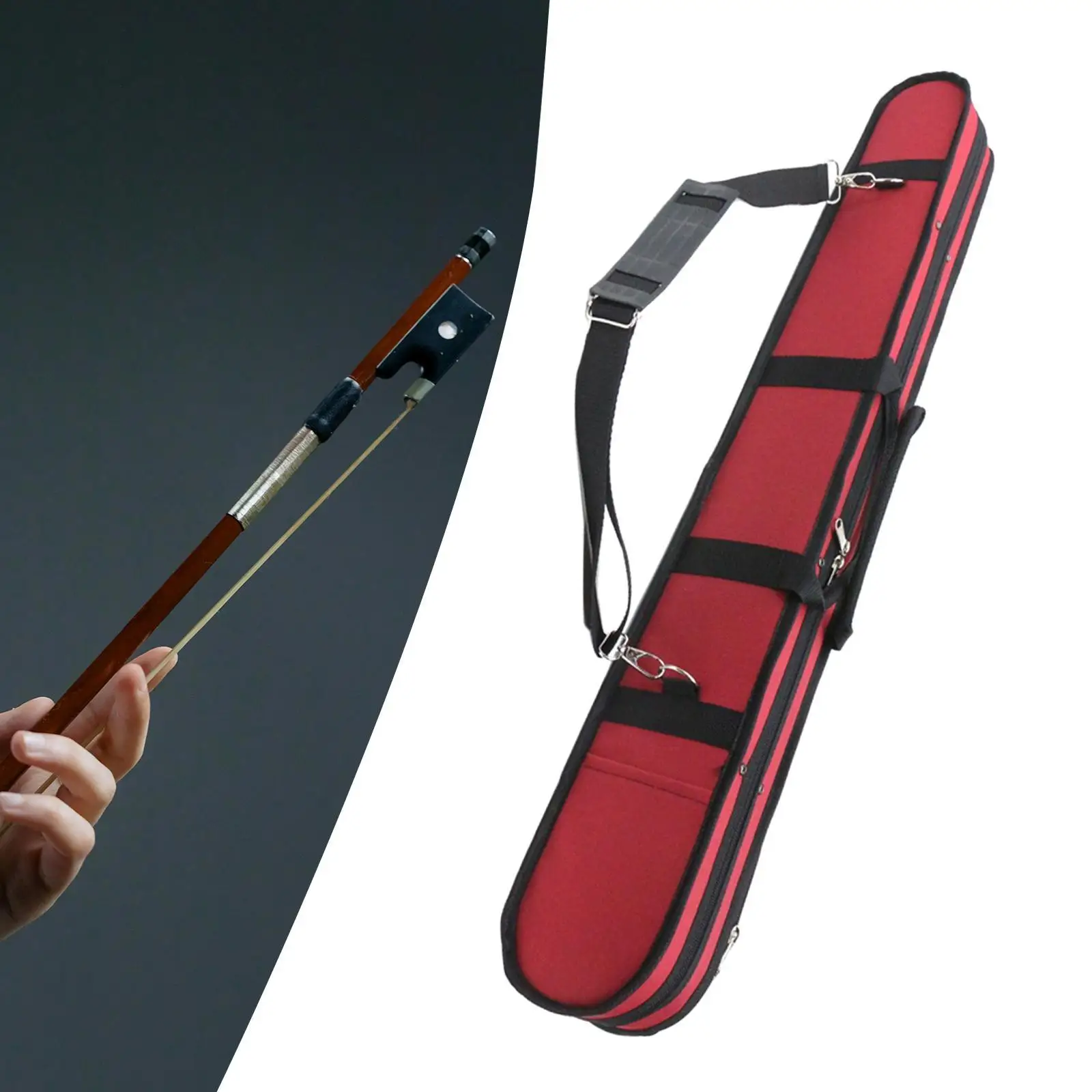 

Violin Bow Bag Rainproof Carrying Case for Concert Stage Performance Camping