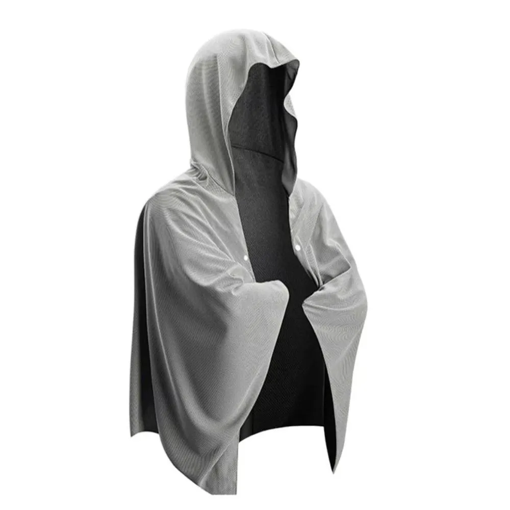 

Soft Material Cooling Hoodie Towel Quick Drying Breathable Hoodie Beach Towel Neck Protection Comfortable Sun Protection Poncho