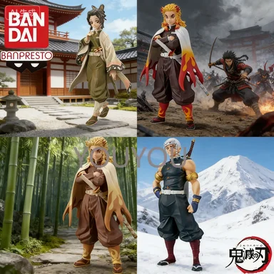

В наличии: Оригинальные фигурки Bandai Banpresto Demon Slayer, тома 10-11, Кочо Шинобу, Ренгоку Кёджуро, новые, в коробке.