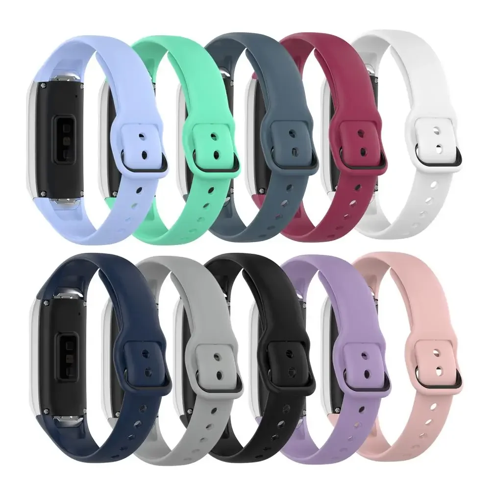 Wrist Straps For Samsung Galaxy Fit SM-R370 Smart Watch Band Replacement Silicone Bracelet For Samsung Galaxy Fit R370 Correa