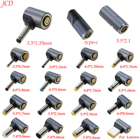 Hot 1PCS  8Pin 8P Magnetic PD to Magnetic DC 3.5x1.35 3.5x1.35 4.0x1.7 4.0x1.35 4.5x3.0 4.8x1.7 2.7x0.7 3.0x1.1 5.0x3.0 5.5x1.7