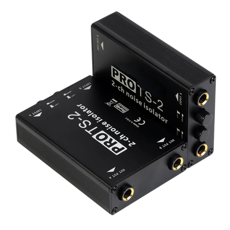 6.5mm Ground Rings Noise Isolator Amplifiers Noise Filter for Car Sound Home