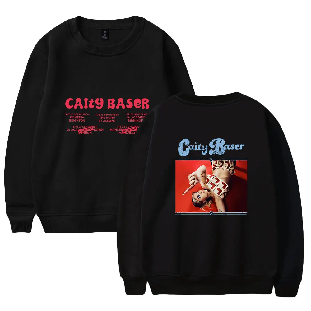 

Caity Baser Hoodie Merch O-Neck Crewneck Pullover Casual Long Sleeve Sweatshirt Men/Women