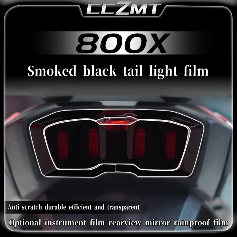 

For COLOVE 800X tail lights instrument film invisible car clothing protection film sticker sticker modified parts accessories