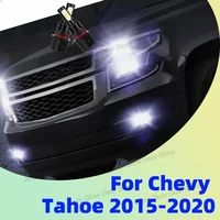 2x para Cheverlet Tahoe 2015 2016 2017 2018 2019 2020 - blanco 6000K 12278 PSX26W bombillas LED de luz antiniebla para coche 12V Lampada