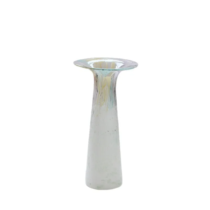 

Light luxury gradual change color vase ornament home living room table soft decoration ornament