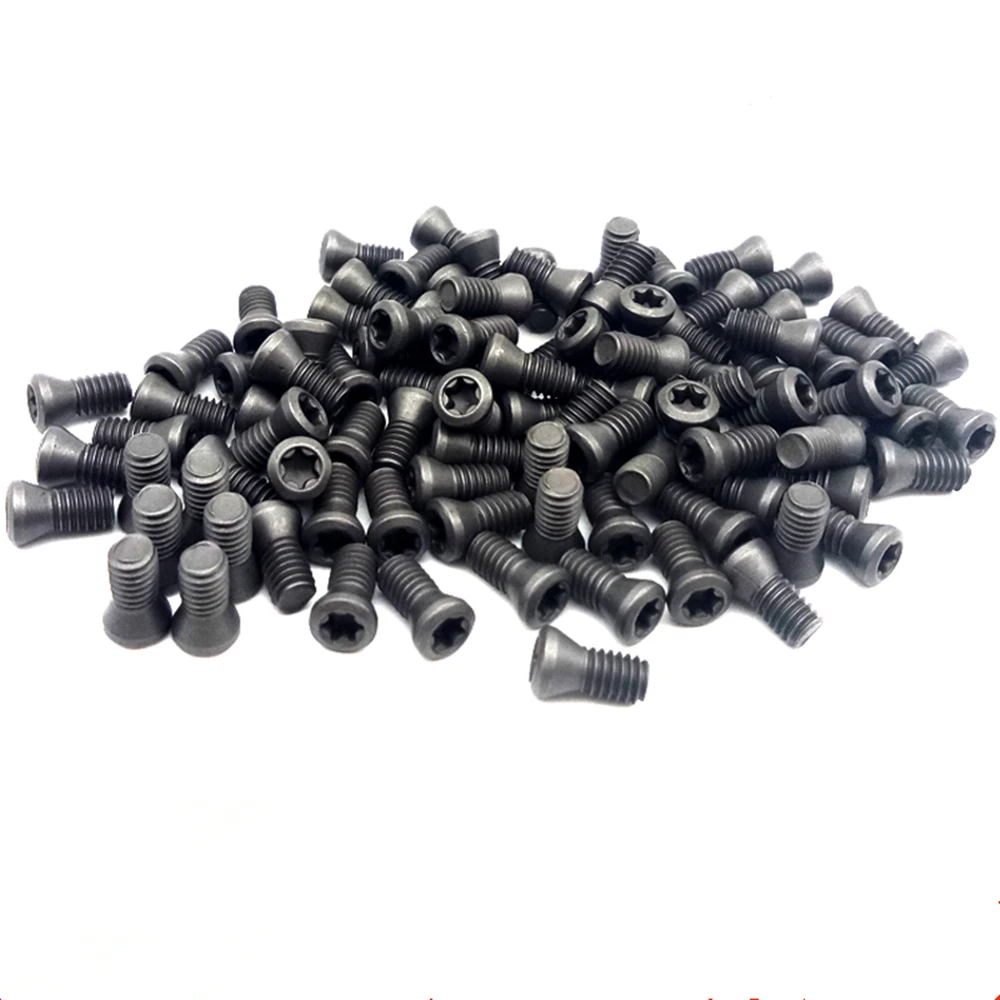 M1.8 M2 M2.5*6 M2.5*8 M3*8 M3*10 M3*12 M3.5*10 M3.5*12 M4*10 M5*10 Insert Torx Screw for Replaces Carbide Inserts CNC Lathe Tool