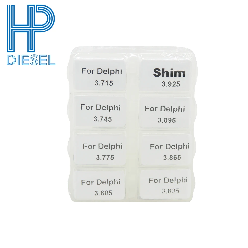 

Регулировочная прокладка HP DIESEL — пружинная прокладка регулирующего клапана Delphi, 80 шт./компл. для Delphi — подходит для форсунок Common Rail